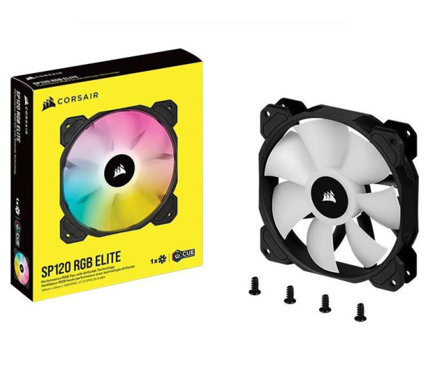 Corsair iCUE SP120 RGB ELITE Performance PWM 120 mm - 694453 - zdjęcie 2